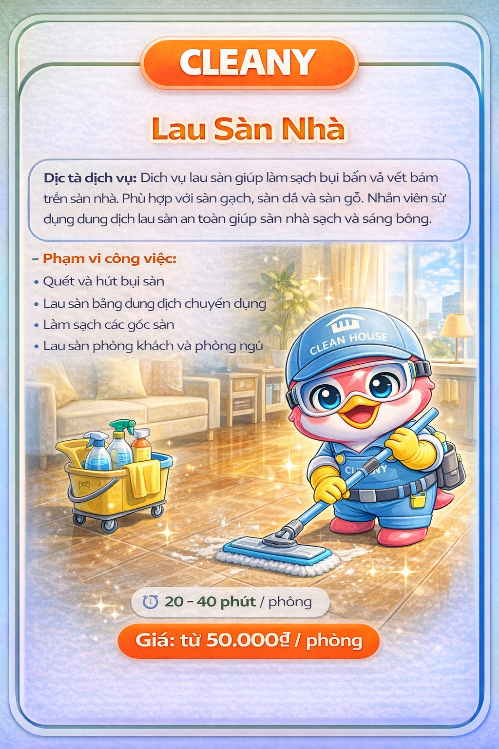 Lau Sàn Nhà