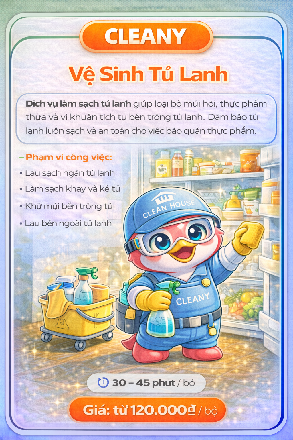 Vệ Sinh Tủ Lạnh