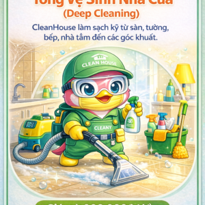 Tổng Vệ Sinh Nhà Cửa (Deep Cleaning)
